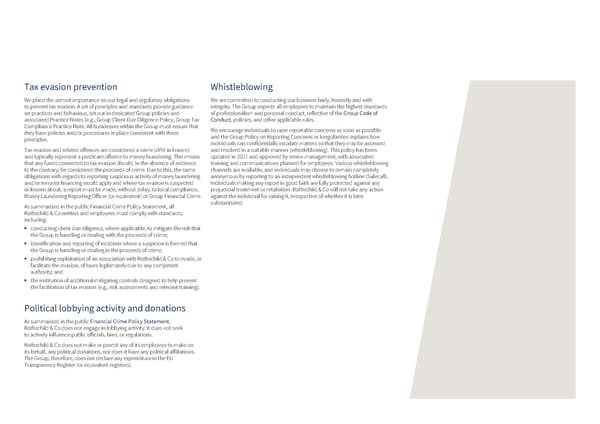 Sustainability Report | Rothschild & Co - Page 45