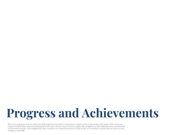 Annual ESG Report | Siris - Page 10