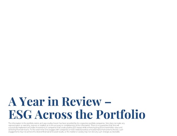 Annual ESG Report | Siris - Page 21