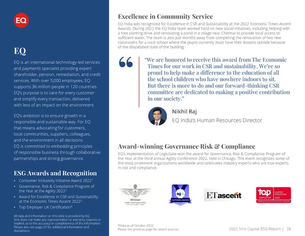 Annual ESG Report | Siris - Page 28