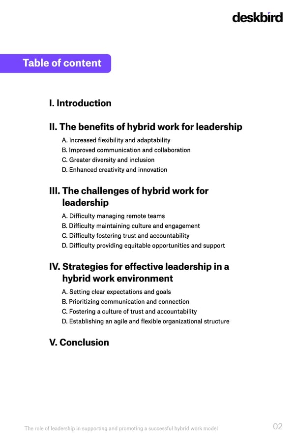Deskbird 2023 | Whitepaper - Page 2