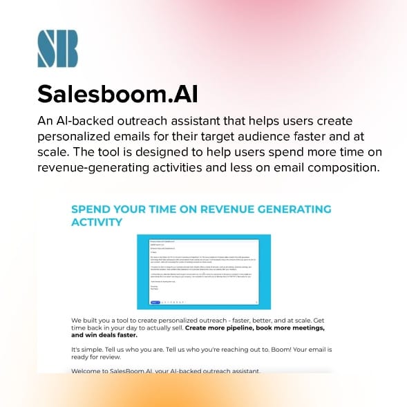 Top 15 Newest Sales AI Tools in March - Page 9