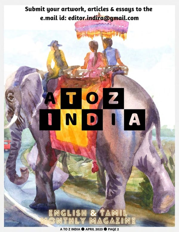 A TO Z INDIA - APRIL 2023 - Page 2