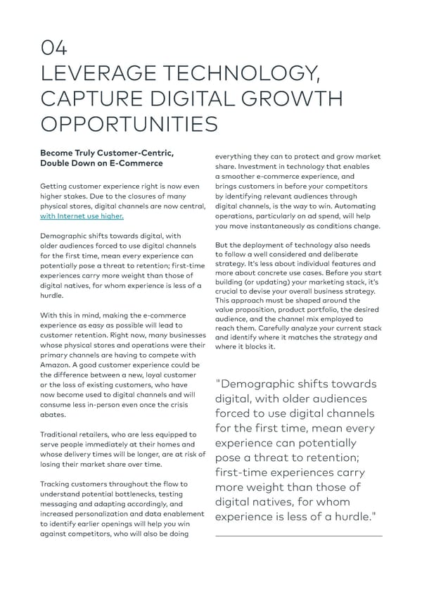 The Digital Imperative for CMOs | BCG - Page 18