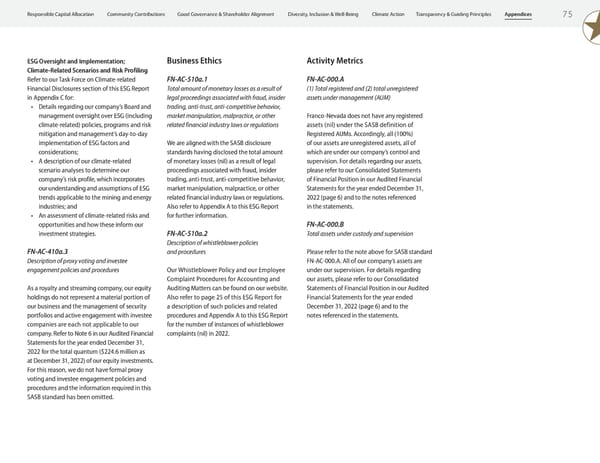 ESG Report 2023 - Page 77