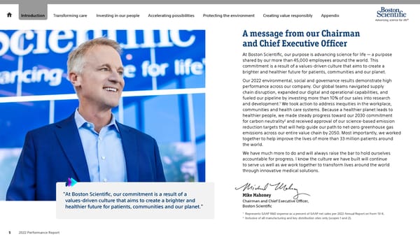 Advancing Science for Life | Boston Scientific - Page 5