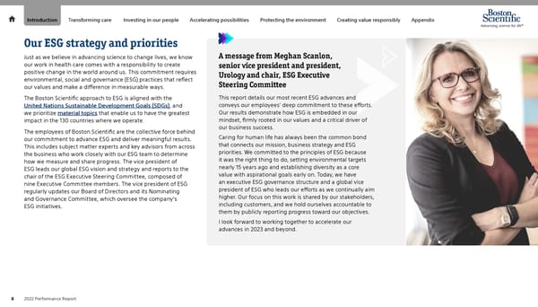Advancing Science for Life | Boston Scientific - Page 8