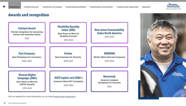 Advancing Science for Life | Boston Scientific - Page 11