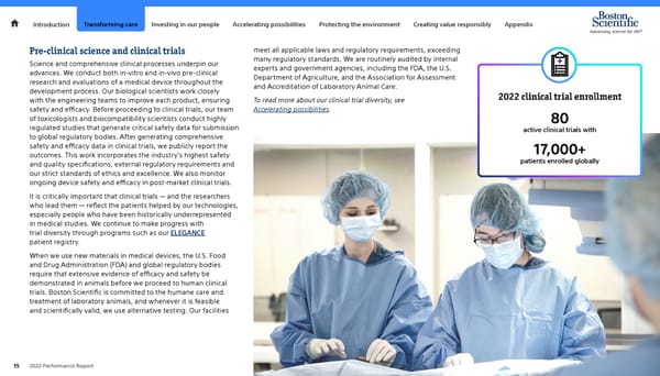 Advancing Science for Life | Boston Scientific - Page 15