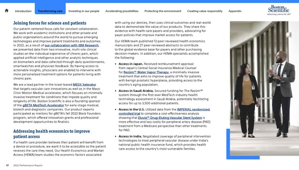 Advancing Science for Life | Boston Scientific - Page 17