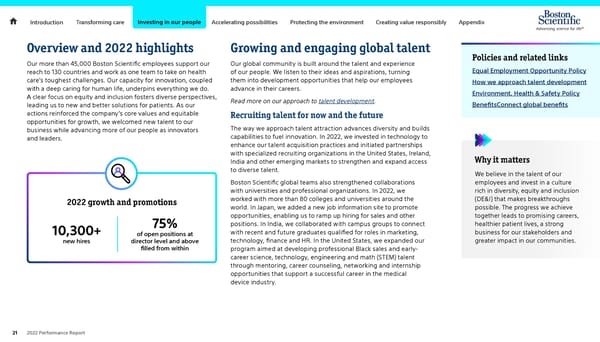 Advancing Science for Life | Boston Scientific - Page 21