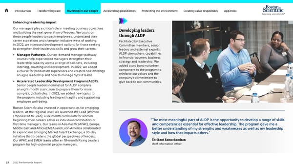Advancing Science for Life | Boston Scientific - Page 23