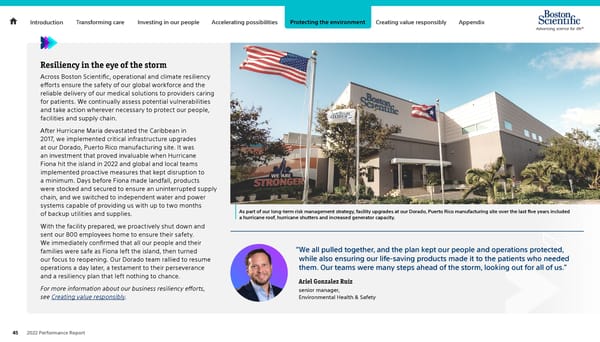 Advancing Science for Life | Boston Scientific - Page 45