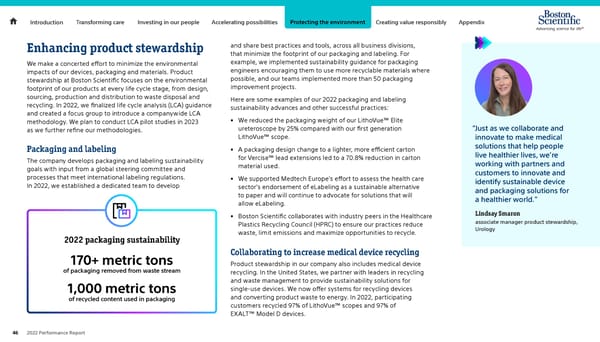 Advancing Science for Life | Boston Scientific - Page 46