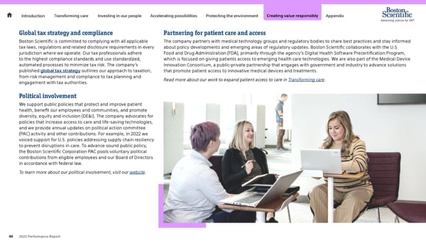 Advancing Science for Life | Boston Scientific - Page 49