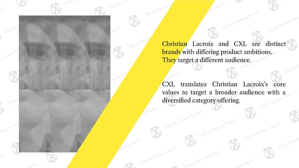 CXL by Christian Lacroix | Brandbook - Page 13