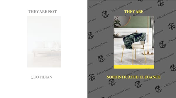 CXL by Christian Lacroix | Brandbook - Page 33