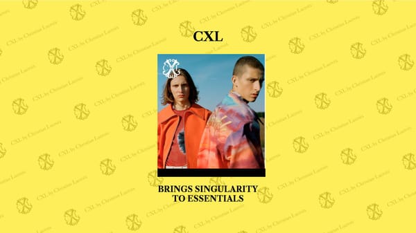 CXL by Christian Lacroix | Brandbook - Page 36