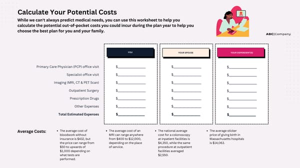 Plan Comparison Sample - Page 4