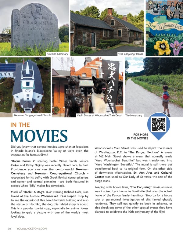 Rhode Island's Blackstone Valley Destination Guide - Page 30