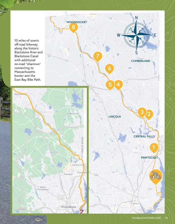 Rhode Island's Blackstone Valley Destination Guide - Page 75