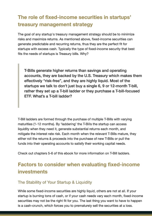 Treasury Management & T-Bill Ladders | Arc - Page 12