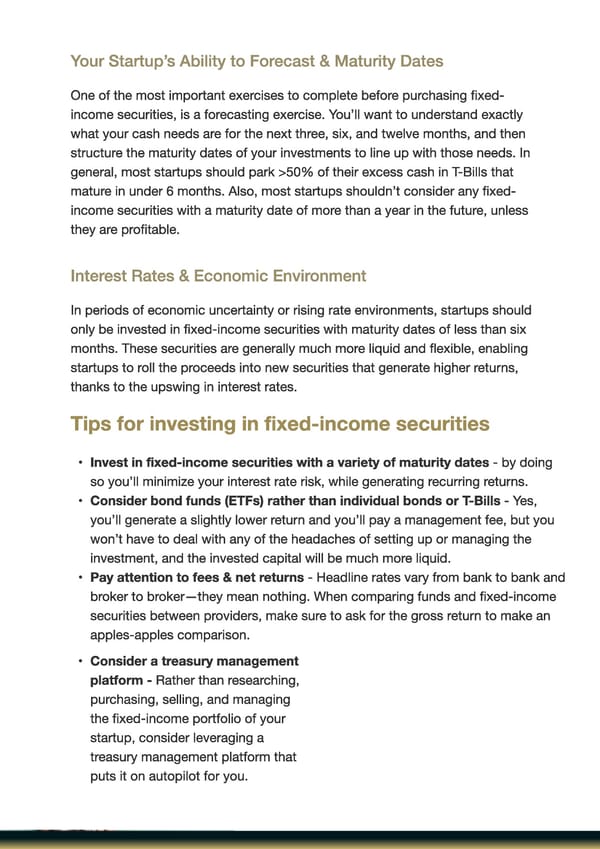 Treasury Management & T-Bill Ladders | Arc - Page 13