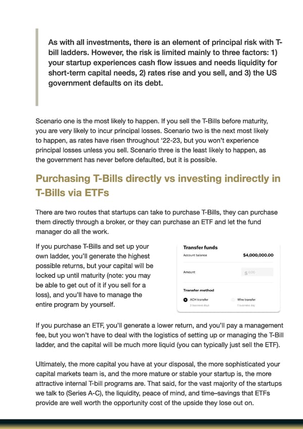 Treasury Management & T-Bill Ladders | Arc - Page 16