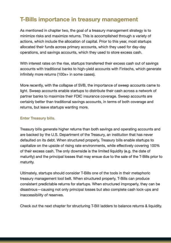 Treasury Management & T-Bill Ladders | Arc - Page 17