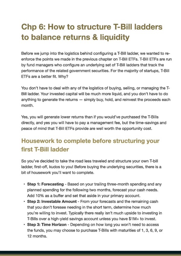 Treasury Management & T-Bill Ladders | Arc - Page 18