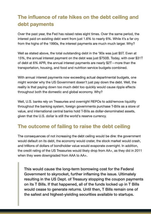 Treasury Management & T-Bill Ladders | Arc - Page 22