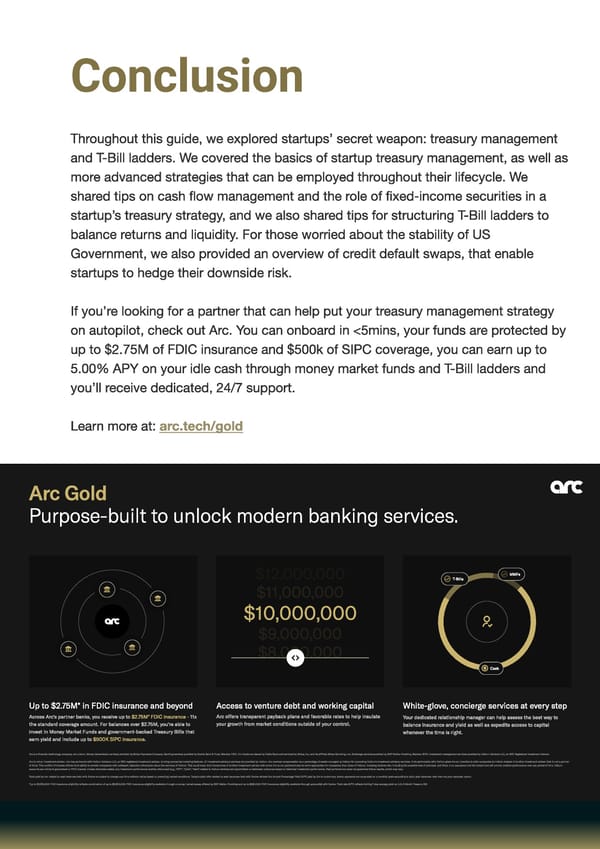 Treasury Management & T-Bill Ladders | Arc - Page 24