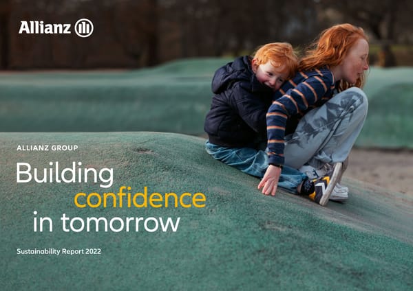 Sustainability Report 2022 | Allianz - Page 1
