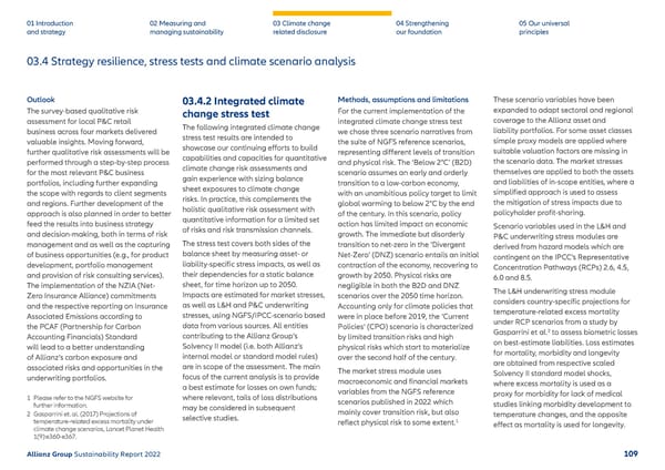 Sustainability Report 2022 | Allianz - Page 110