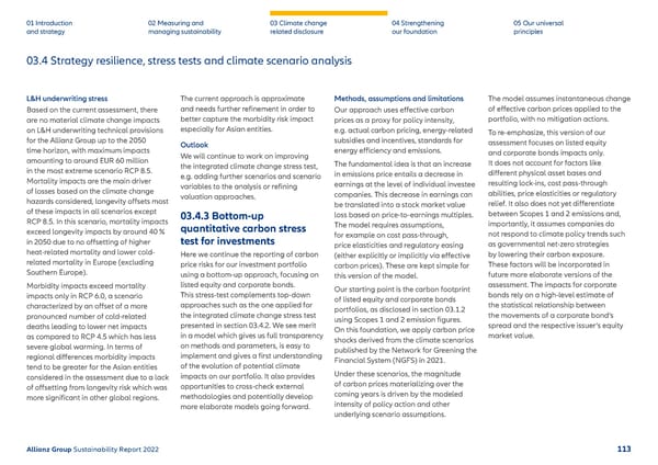 Sustainability Report 2022 | Allianz - Page 114
