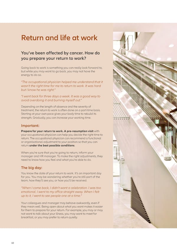 Cancer and Business: Acting Together - Page 10