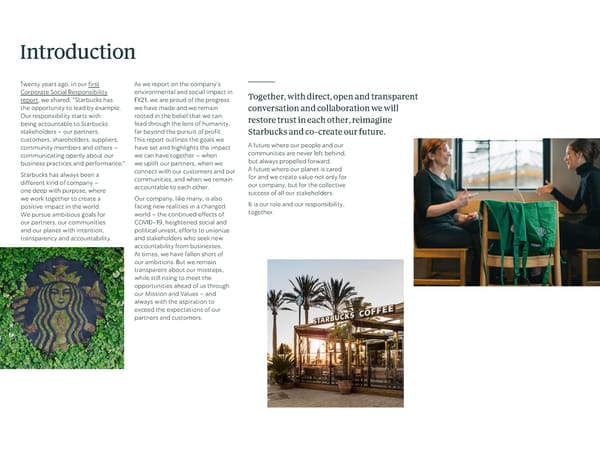 ESG Report | Starbucks - Page 2