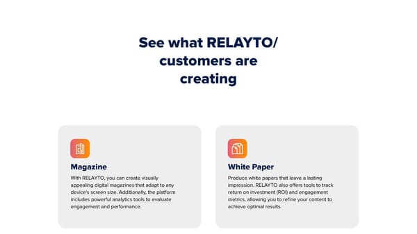 RELAYTO Formats - Page 2