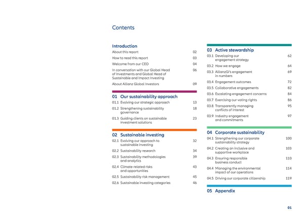 Sustainability & Stewardship Report | AllianzGI - Page 2