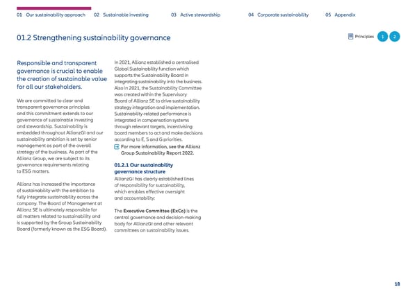 Sustainability & Stewardship Report | AllianzGI - Page 19