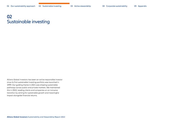 Sustainability & Stewardship Report | AllianzGI - Page 32