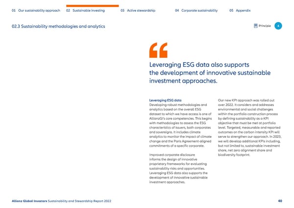 Sustainability & Stewardship Report | AllianzGI - Page 41