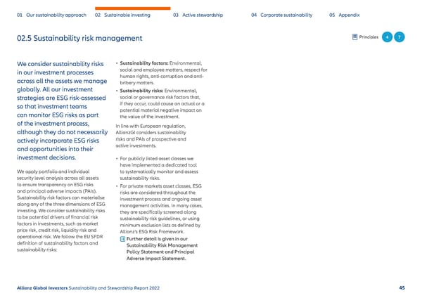 Sustainability & Stewardship Report | AllianzGI - Page 46