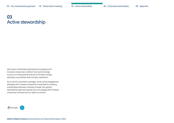 Sustainability & Stewardship Report | AllianzGI - Page 62