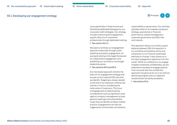 Sustainability & Stewardship Report | AllianzGI - Page 64