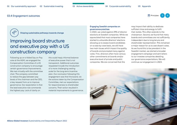Sustainability & Stewardship Report | AllianzGI - Page 82