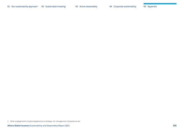 Sustainability & Stewardship Report | AllianzGI - Page 126