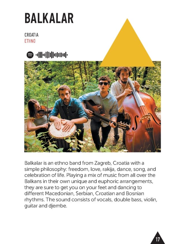 MOST Balkan World Music Guide - Page 19