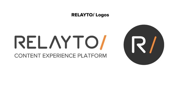RELAYTO/ Logos - Page 1