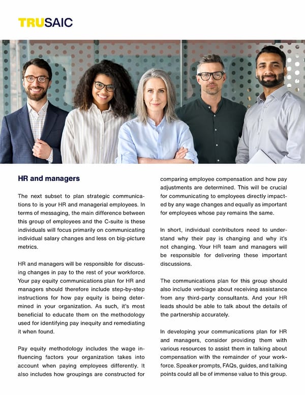 The Pay Equity Communications Planner - Page 6